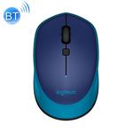 Logitech M336 1000DPI Bluetooth 3.0 Symmetrical Design Wireless Bluetooth Optical Mouse (Blue)