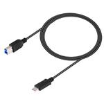 USB-C 3.1 / Type-C Male to USB BM Data Cable, Length: 1m