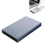 ORICO 2518C3-G2 HDD SSHD SSD 2.5 inch USB3.1 Gen2 USB-C / Type-C Interface Aluminum Alloy Hard Drive Enclosure, Support Capacity: 4TB(Dark Gray)