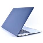 Laptop PU Leather Paste Case for MacBook Pro 15.4 inch A1286 (2008 - 2012) (Dark Blue)