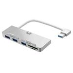 Rocketek For iMac USB3.0 x 3 + SD / TF Multi-function HUB Expansion Dock