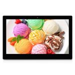 HSD-P537 Touch Screen All in One PC with Holder, 2GB+16GB, 15.6 inch Full HD 1080P Android 7.1, RK3399 Dual-core A72 + Quad-core A53 up to 2.0GHz, Support Bluetooth, WiFi, SD Card, USB OTG(Black)