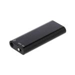 16GB USB Recorder Pen MP3 Player Meeting Listening Class Old Man Memory Pen(Black)