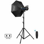 PULUZ 150W Photo Studio Strobe Flash Light Kit with Softbox Reflector & Tripod(US Plug)