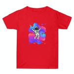 Summer Baggy Cotton Short Sleeve T-shirt Custom Made Print On Your Demand, Size: XXXL (Red-4)