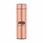 Smart Temperature Display Stainless Steel Thermos Cup Silkscreen Print On Your Demand (Pink)