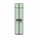 Smart Temperature Display Stainless Steel Thermos Cup Silkscreen Print On Your Demand (Light Green)