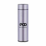 Smart Temperature Display Stainless Steel Thermos Cup Silkscreen Print On Your Demand (Light Purple)