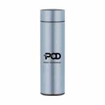 Smart Temperature Display Stainless Steel Thermos Cup Silkscreen Print On Your Demand (Sky Blue)