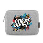 HAWEEL Print On Your Demand 11 inch Tablet Sleeve Case Zipper Briefcase Bag for 9.7-11.0 inch Tablets (Grey)