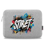 HAWEEL Print On Your Demand 16 inch Tablet Sleeve Case Zipper Briefcase Bag for 15-16.7 inch Laptop (Grey)