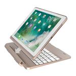 BlueFinger F02 Bluetooth Keyboard with Colorful Backlight, for iPad 9.7 inch (2017) / iPad Pro 9.7 inch / iPad Air 2 / iPad Air (Gold)