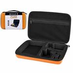 PULUZ Waterproof Carrying and Travel Case for for GoPro Hero11 Black / HERO10 Black / HERO9 Black / HERO8 Black / HERO7 /6 /5 /5 Session /4 Session /4 /3+ /3 /2 /1, DJI Osmo Action and Other Action Cameras Accessories, Large Size: 32cm x 22cm x 7cm(Orange)