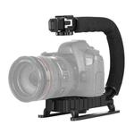 PULUZ U/C Shape Portable Handheld DV Bracket Stabilizer for All SLR Cameras and Home DV Camera