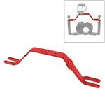 PULUZ Diving Tray Bracket Dual Handle Grip Handheld Expansion Mount System (Red)