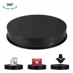 PULUZ 30cm USB Electric Rotating Turntable Display Stand Video Shooting Props Turntable for Photography, Load 10-20kg(Black)
