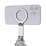 Foldable MagSafe Magnet Cold Shoe On-Camera Phone Mount (Grey)