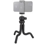 [US Warehouse] PULUZ Mini Octopus Flexible Tripod Holder with Ball Head for SLR Cameras, GoPro, Cellphone, Size: 25cmx4.5cm