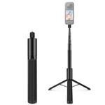 [US Warehouse] PULUZ 1.22m Retractable Invisible Selfie Stick with Tripod For Insta360 X4 / X3