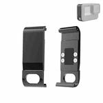 PULUZ Metal Battery Side Interface Cover for GoPro HERO13 Black /12 Black /11 Black /10 Black /9 Black(Black)