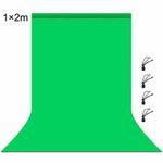 PULUZ 1m x 2m Photography Background Thickness Photo Studio Background Cloth Backdrop(Green)