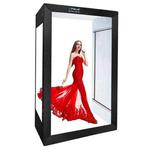 PULUZ 2m 240W 5500K Photo Light Studio Box Kit for Clothes / Adult Model Portrait(UK Plug)