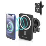 PULUZ 15W Magnetic Qi Wireless Charger Vlogging Phone Clamp Holder(Black)