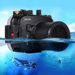 PULUZ 40m Underwater Depth Diving Case Waterproof Camera Housing for Sony A7 / A7S / A7R (FE 28-70mm F3.5-5.6 OSS)(Black)
