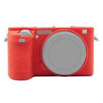 PULUZ Soft Silicone Protective Case for Sony ILCE-6500(Red)