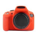 PULUZ Soft Silicone Protective Case for Canon EOS 1300D / 1500D(Red)
