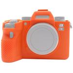 PULUZ Soft Silicone Protective Case for Sony ILCE-9M2/ Alpha 9 II / A92(Orange)