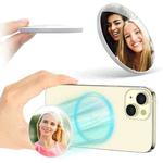 PULUZ Mobile Phone MagSafe Magnetic Makeup Mirror Rear Camera Video Selfie Mirror (White)