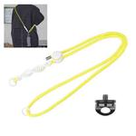 PULUZ Sports Camera Lanyard Long Adjustable Anti-lost Rope for OSMO Pocket 3 / Insta360 X4 (Yellow)
