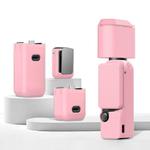 For DJI OSMO Pocket 3 PULUZ 6 in 1 Body Lens Handle Screen Mic Silicone TPU Cover (Pink)