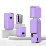 For DJI OSMO Pocket 3 PULUZ 6 in 1 Body Lens Handle Screen Mic Silicone TPU Cover (Purple)