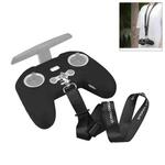 For DJI FPV Combo Remote Control PULUZ Silicone Protective Case with Neck Strap(Black)