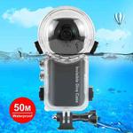 For Insta360 X3 PULUZ Invisible Dive Case 50m Waterproof Sealed Case (Transparent)