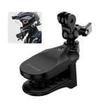 PULUZ Motorcycle Helmet Chin Clamp Mount for GoPro and Other Action Cameras (Black)
