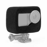 For DJI Osmo Action 4 / 3 PULUZ High Density Foam Windshield (Black)