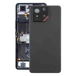 For Asus ROG Phone 9 5G Original Glass Battery Back Cover with Camera Lens Cover(Matte Black)
