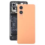 For OnePlus Nord CE4 Lite Plastic Back Cover with Camera Lens Cover(Orange)