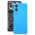 For OnePlus Nord CE4 Lite Plastic Back Cover with Camera Lens Cover(Blue)