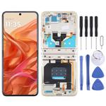 For Motorola Razr 2024 Original LCD Screen Digitizer Full Assembly with Frame (Orange)