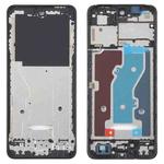 For ZTE Blade A75 5G / V60 Smart Front Housing LCD Frame Bezel Plate (Black)