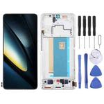 For Xiaomi Poco F6 Pro AMOLED Original LCD Screen Digitizer Full Assembly with Frame (White)
