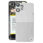 For Nothing CMF Phone 2 Pro Plastic Battery Back Cover(White)