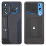 For ZTE nubia Neo 3 GT Glass Battery Back Cover with Camera Lens Cover(Gray)