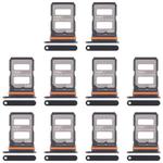 For Xiaomi 14T Pro 5G 10pcs Original SIM Card Tray + SIM Card Tray (Black)