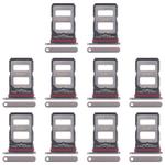 For Xiaomi 14T 5G 10pcs Original SIM Card Tray + SIM Card Tray (Gold)