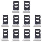 For Xiaomi 15 10pcs Original SIM Card Tray + SIM Card Tray (Gold)